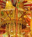 Centre drum and top paintings